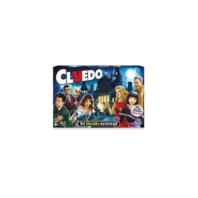  Hasbro - Cluedo Classic Mystery Game (Danish)