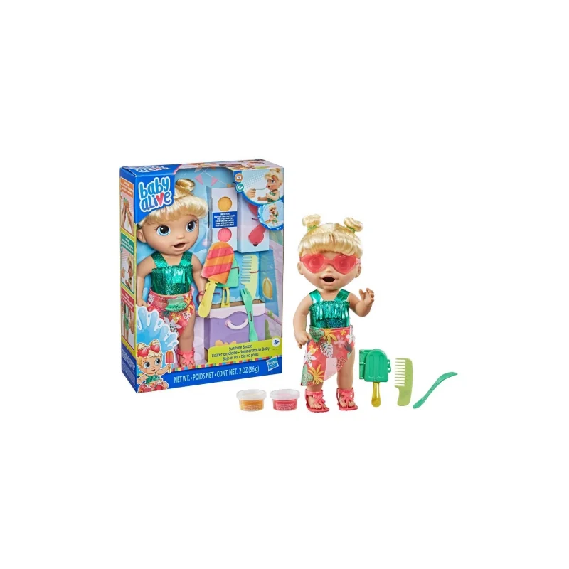  Hasbro - Baby Alive Sunshine Snacks Blonde Hair / from Assort