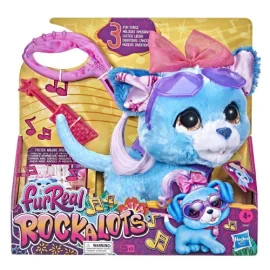 Figurina Hasbro - FurReal Rockalots Musical Interactive Walking Puppy