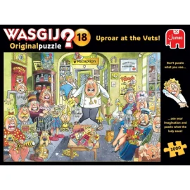  Jumbo - Puzzle 1000 Wasgij Original Uproar At The Vets