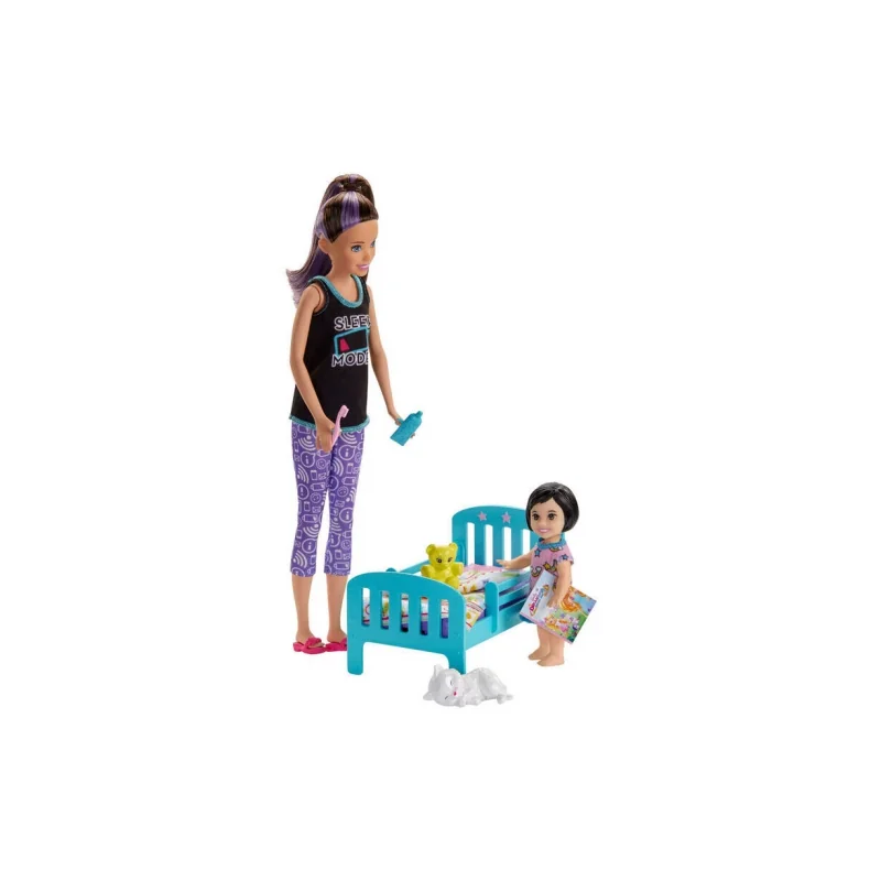  Mattel - Barbie Skipper Babysitters Inc Bedtime / from Assort