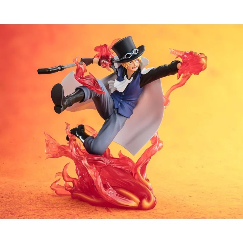 Figurine One Piece - Sabo Extra Battle: Fire Fist Rook Check Figuarts Zero 19 cm