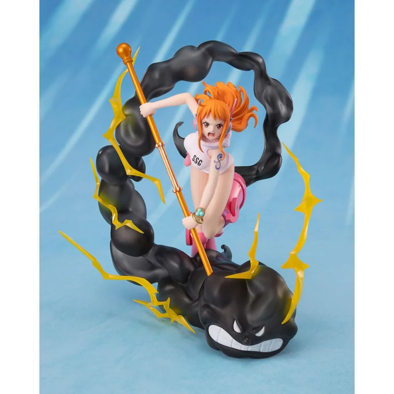 Figurina One Piece - Nami Extra Battle: Lightning Blast Figuarts Zero 17 cm