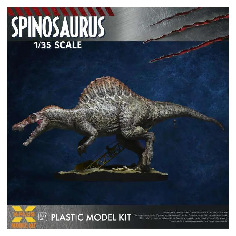 Modelli di cultura pop : manga Jurassic Park 3 Spinosaurus Model Kit Re-run