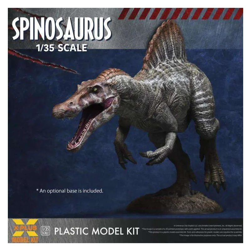 X-Plus Jurassic Park 3 Spinosaurus Model Kit Re-run