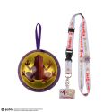  Holiday capsule lanyard and Chocolate Frog pins - Harry Potter