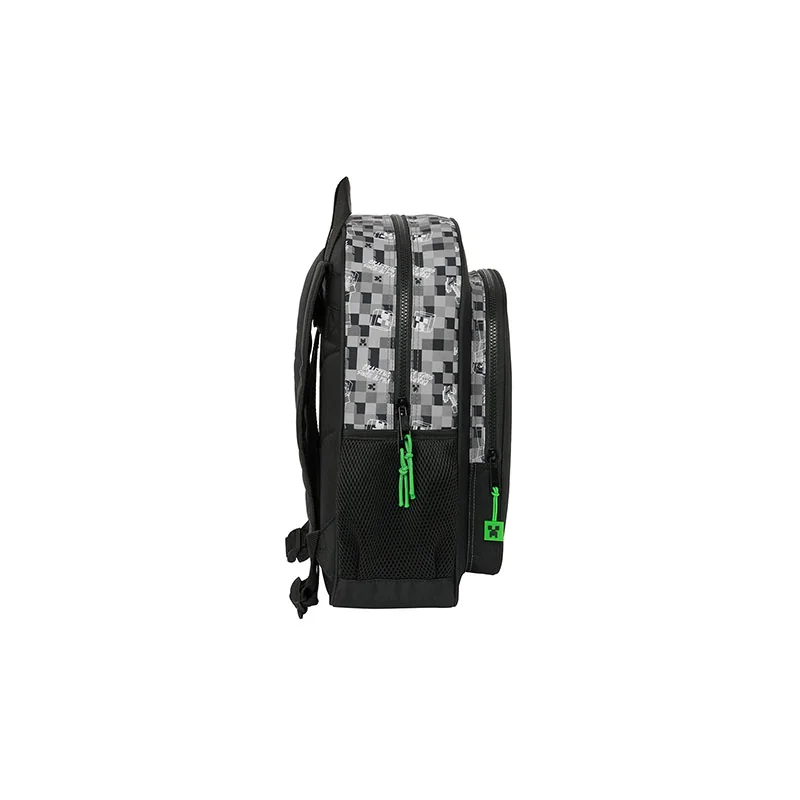 MNS Backpack - 38 x 32 x 12 cm - Creeper - Minecraft