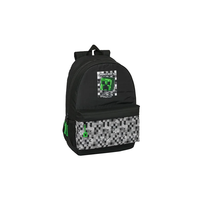  Backpack - 46 x 30 x 14 cm - Creeper - Minecraft