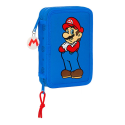  Double pencil case & stationery set (28 pieces) - Super Mario ™