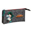  Triple flat pencil case - My Hero Academia ™