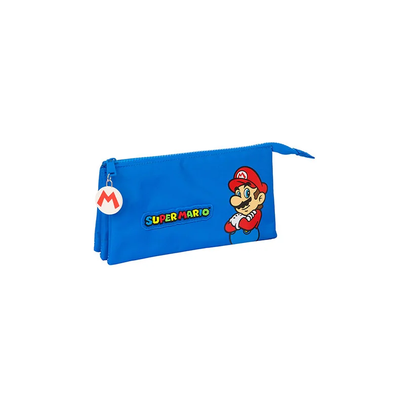  Triple flat pencil case - Play - Super Mario