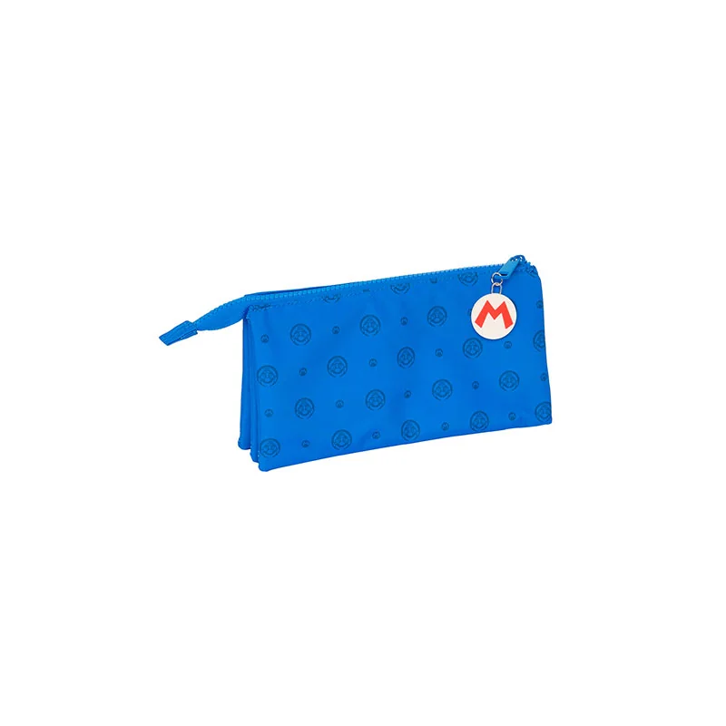 Astuccio Triple flat pencil case - Play - Super Mario