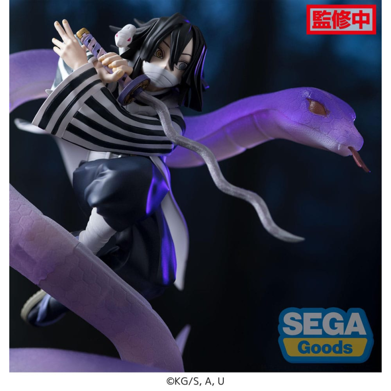 Sega Demon Slayer Xross Link Anime Obanai Iguro Hashira Training Arc 14cm