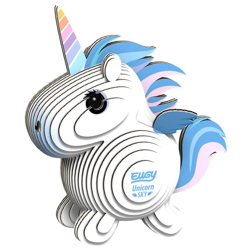 Modellini di cartone EUGY 3D - Unicorn Sky