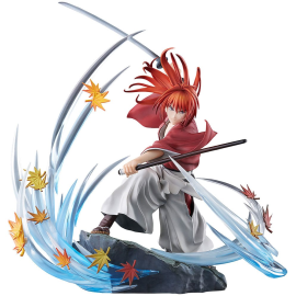 Figurina Rurouni Kenshin: Meiji Kenkaku Romantan Kyoto Douran - 1/7 Kenshin Himura Souryusen Ver. 27cm