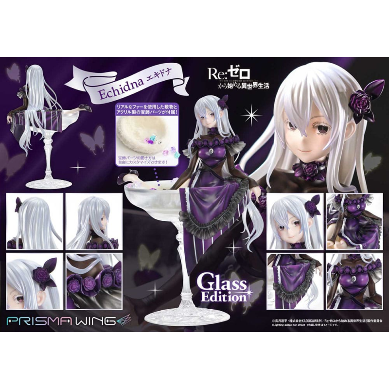 Prime 1 Studio Re:ZERO Starting Life in Another World - 1/7 Prisma Wing Echidna Glass Edition 24 cm