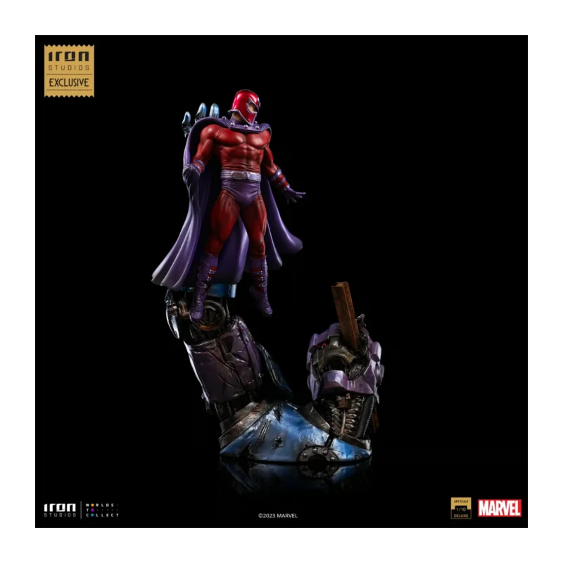 Figurina MARVEL-Magneto vs Sentinel-Statue Del. Art Scale 1/10 37cm "2023 CCXP"