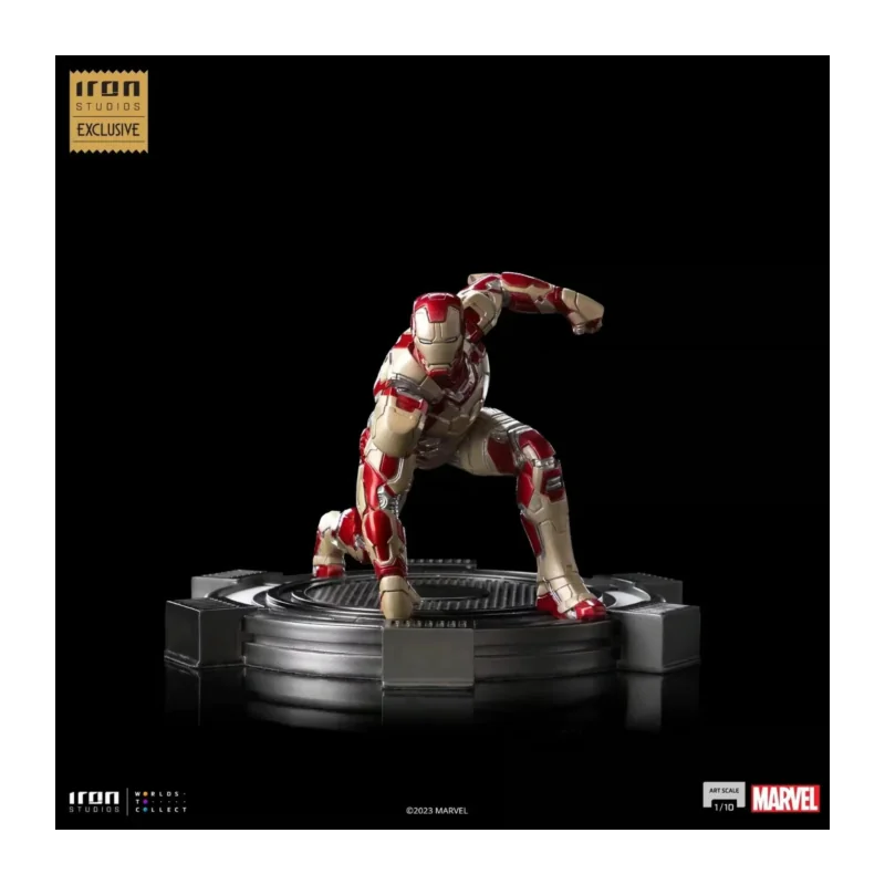 Figurina MARVEL - Iron Man Mark XLII - Statue Del. Art Scale 1/10 14cm 2023 CCXP