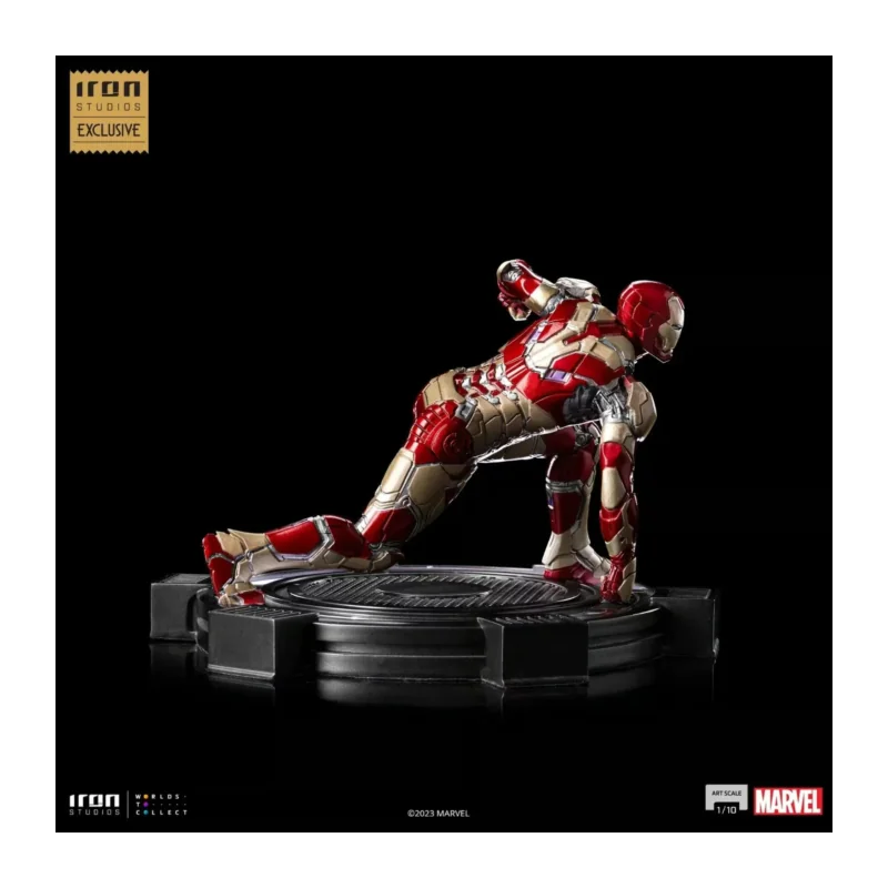 Figurine MARVEL - Iron Man Mark XLII - Statue Del. Art Scale 1/10 14cm 2023 CCXP