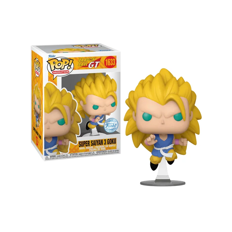 Figurini Pop DRAGON BALL GT - POP Animation N° 1633 - Super Saiyan 3 Goku