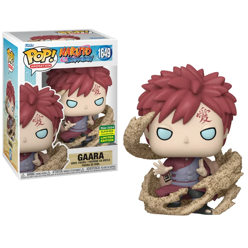 Figurini Pop NARUTO SHIPPUDEN - POP Animation N°1649 - Gaara "Convention"