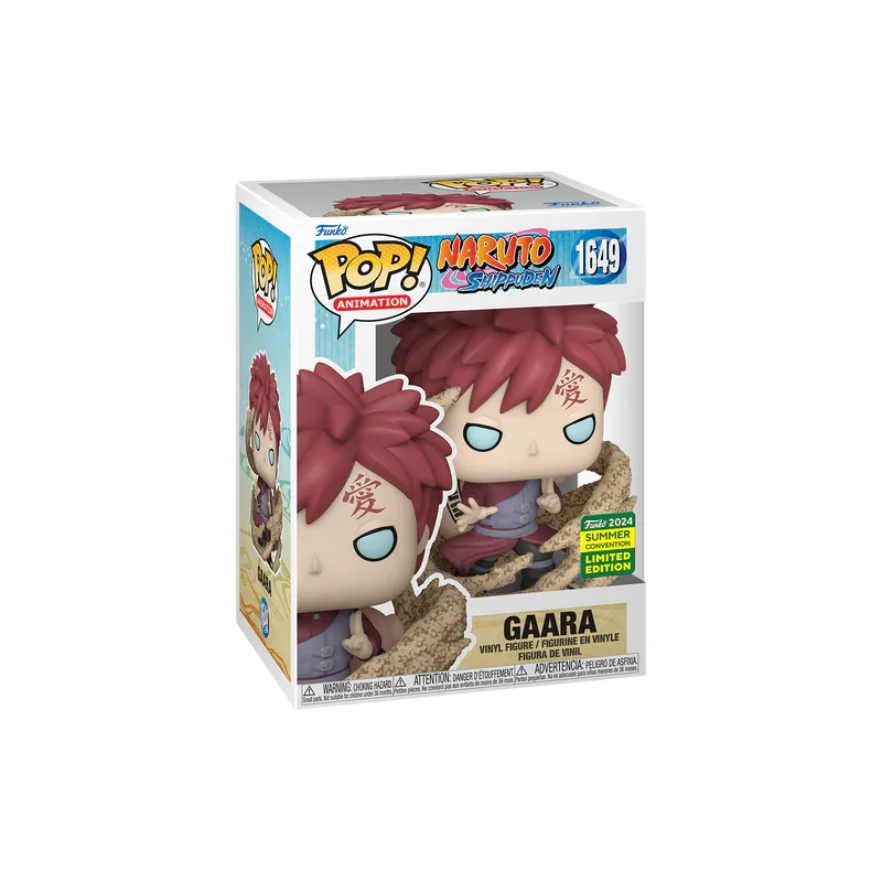 Figurini Pop NARUTO SHIPPUDEN - POP Animation N°1649 - Gaara "Convention"