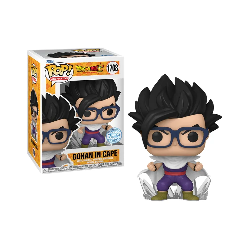 Figurini Pop DRAGON BALL SUPER SH -POP Animation N°1708 -Gohan with Cape with Chase