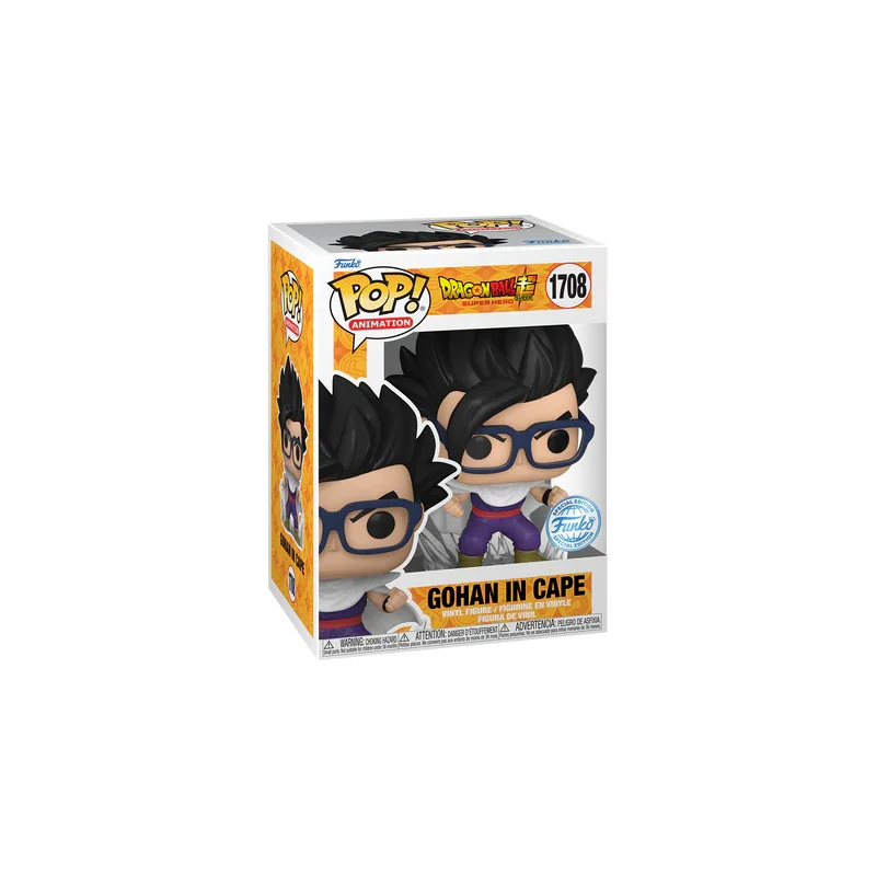 Funko DRAGON BALL SUPER SH -POP Animation N°1708 -Gohan with Cape with Chase