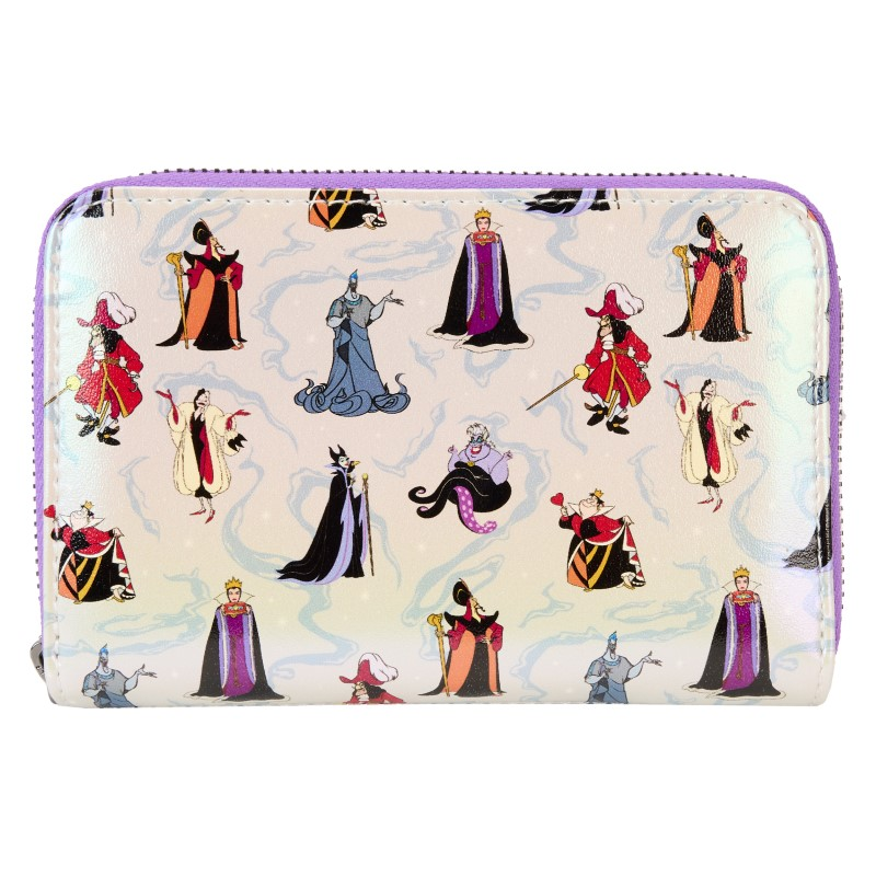  Disney Loungefly Villains Iridescent Wallet