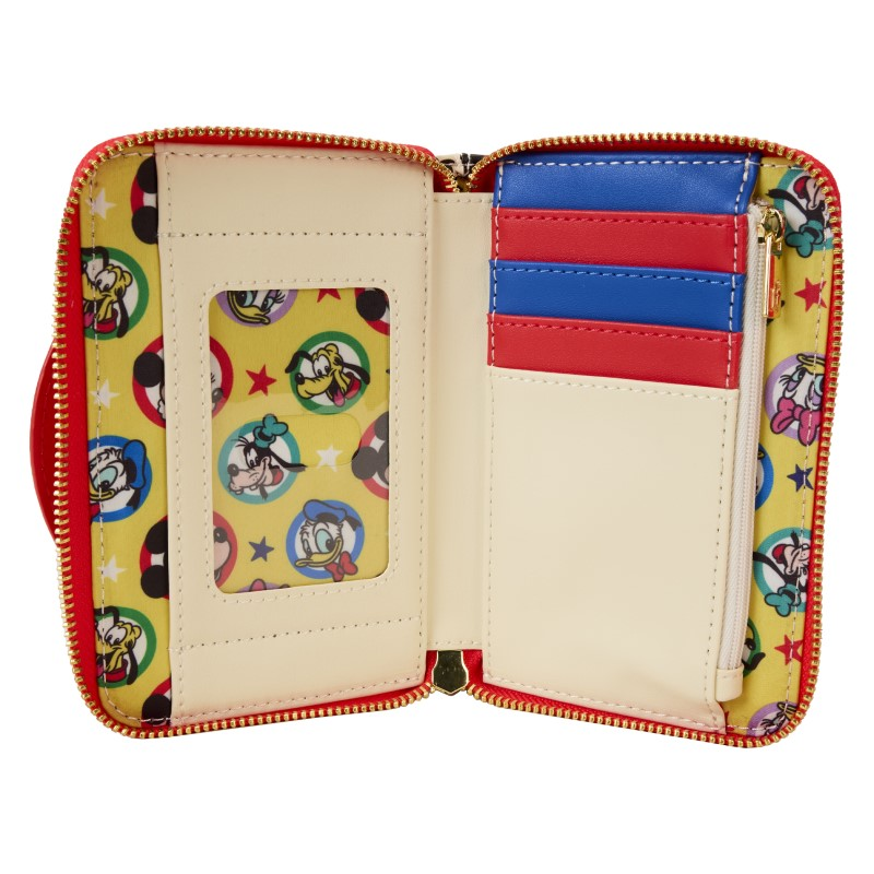 Loungefly Disney Loungefly Mickey And Friends Classic Wallet