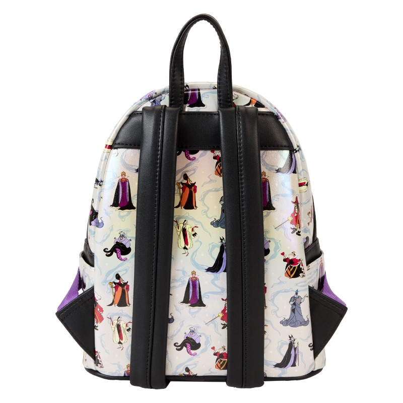 LFWDBK3824 Disney Loungefly Mini Backpack Villains Iridescent