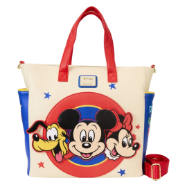  Disney Loungefly Mickey And Friends Mini Convertible Backpack