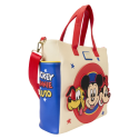 LFWDBK3827 Disney Loungefly Mickey And Friends Mini Convertible Backpack