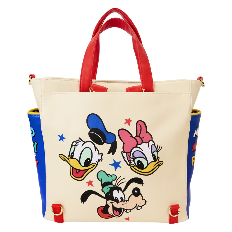 Disney Loungefly Mickey And Friends Mini Convertible Backpack