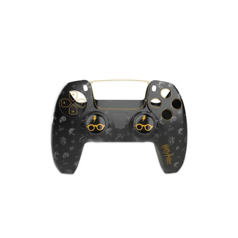 Controller cover Harry Potter - Silicone Case + grip for PS5 Controller - Black