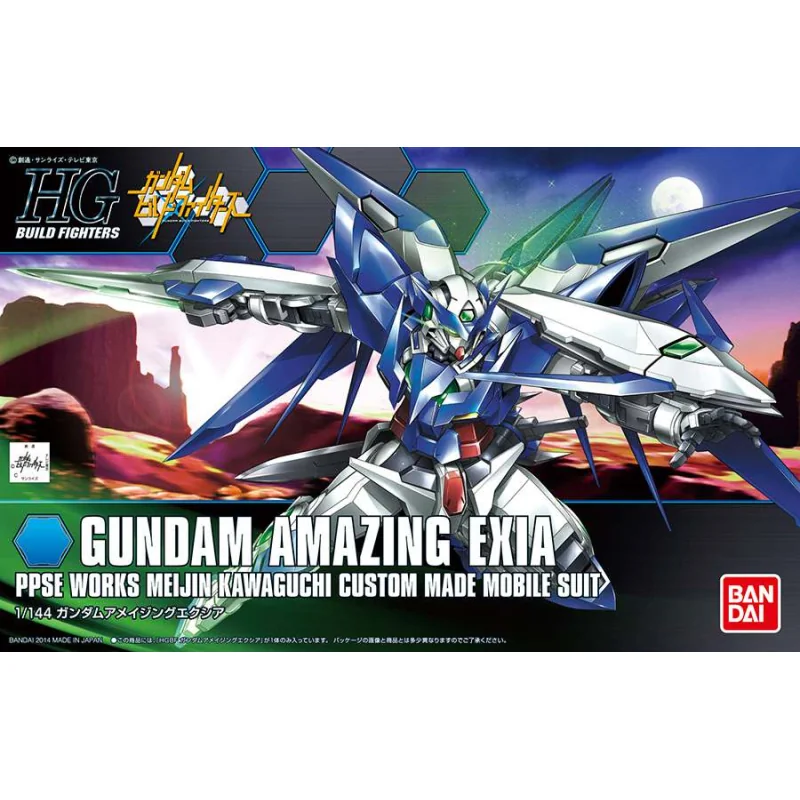 HGBF 1/144 GUNDAM INCREDIBILE EXIA