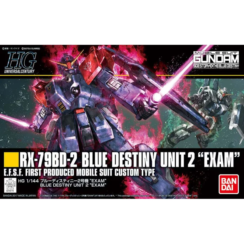 HG 1/144 BLUE DESTINY UNIT2 (ESAME)