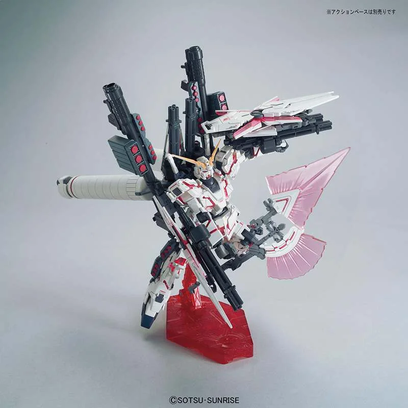 HGUC 1/144 ARMATURA COMPLETA UNICORNO GUNDAM ROSSO Ver