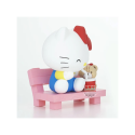 Sanrio Characters Nakayoshi Memories Hello Kitty x Cinnamoroll Figure