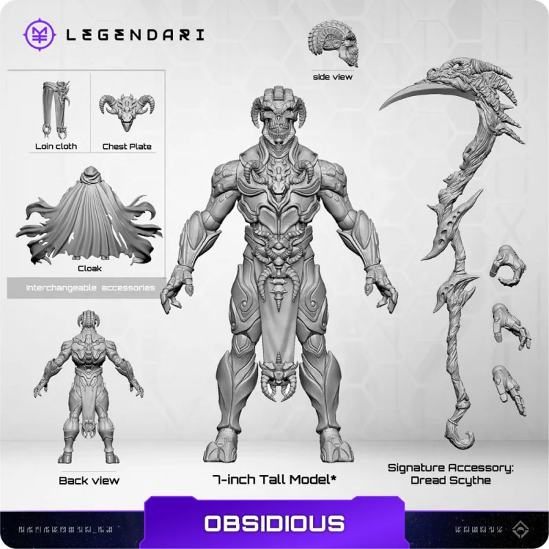 Legendari figurine 1/10 Obsidious 18 cm