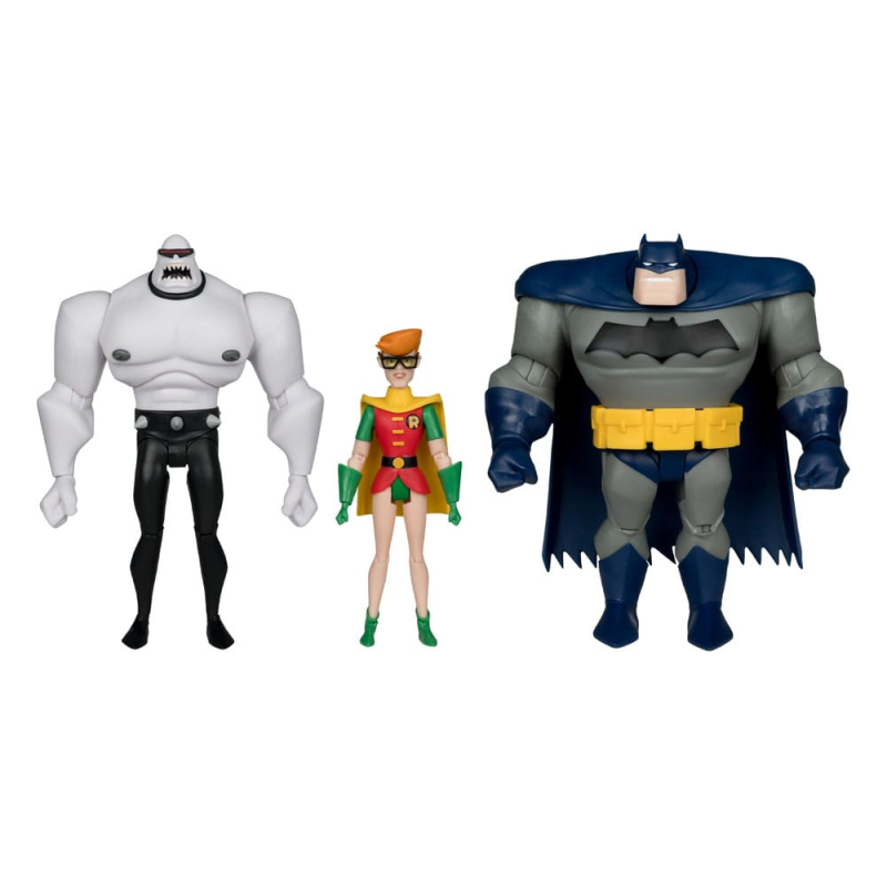 The New Batman Adventures pack 3 DC Direct Legends of the Dark Knight figures (Gold Label) 13 cm