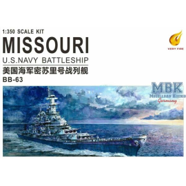 Kit modello U.S. Navy Battleship BB-63 USS MISSOURI