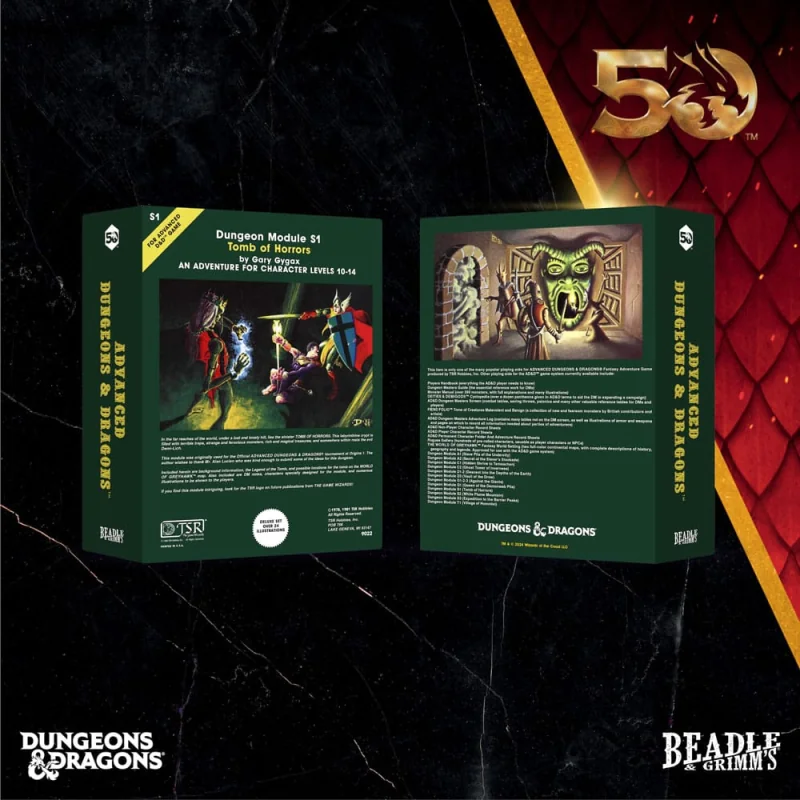 Beadle & Grimm´s Dungeons & Dragons dice pack Classic Module Tomb of Horrors (7)