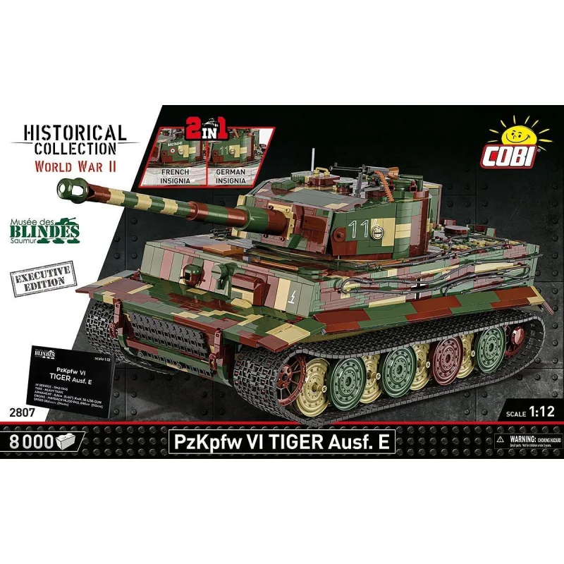 PzKpfw VI Tiger Ausf. E - Executive Edition 2 in 1 scale 1:12