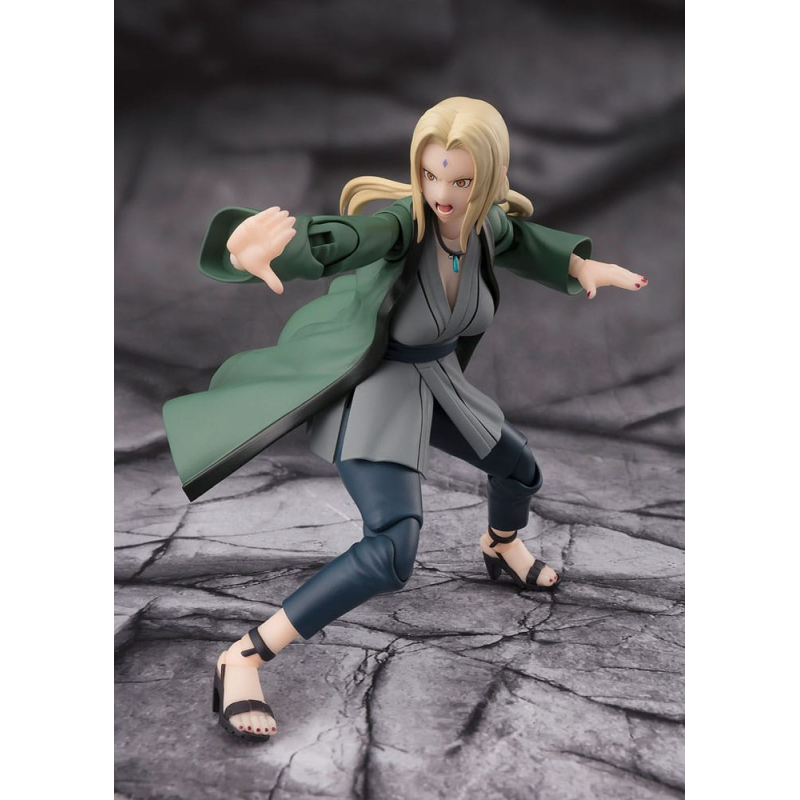 Figurine NARUTO -Tsunade "Legendary Medical Ninja" -SH Figuarts figure 14cm