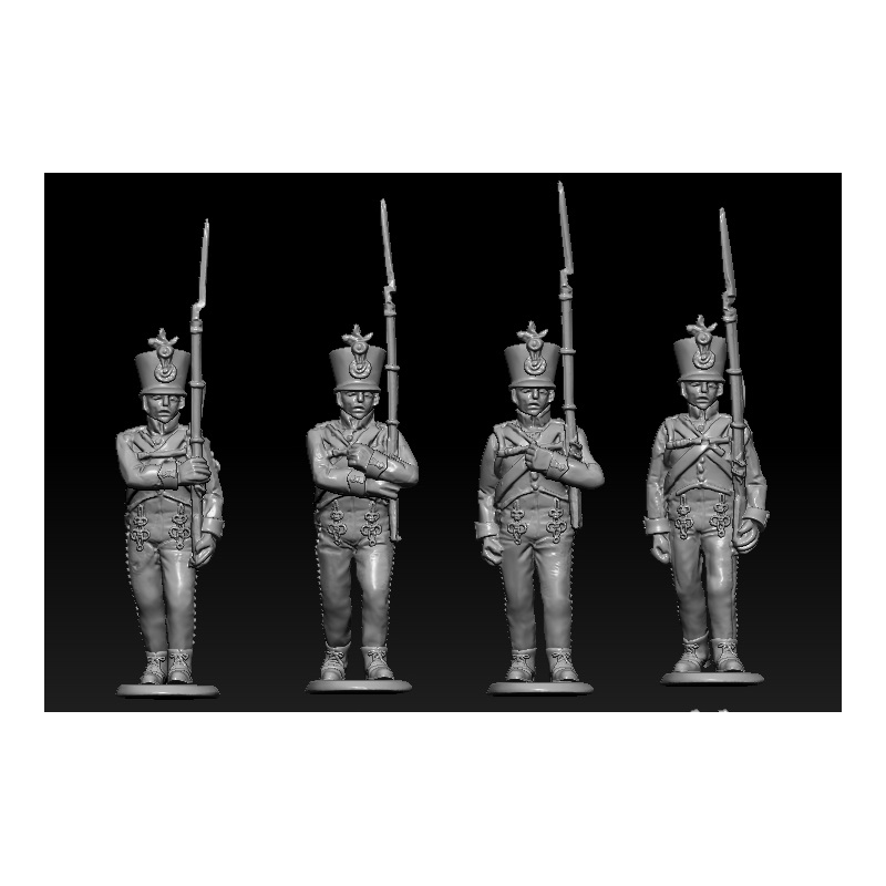 Figurine storiche NEW SET! Napoleonic Hungarian Infantry (Marching)