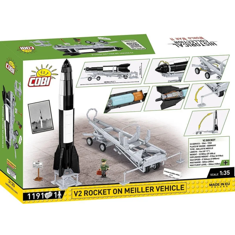 Giochi di costruzione V2 Rocket on Meiller Vehicle - Executive Edition 