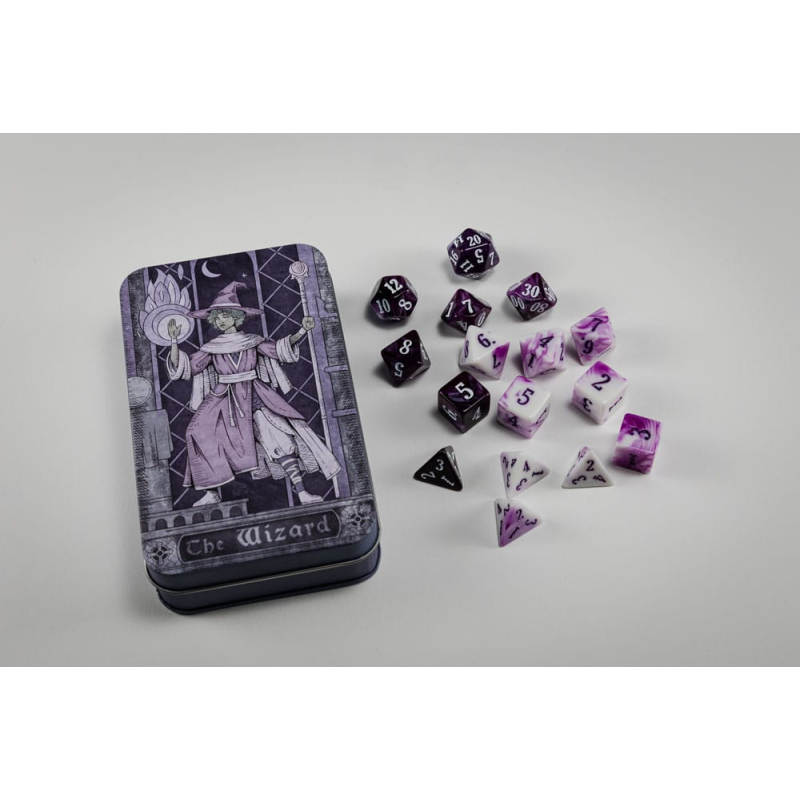  Character Class Classic RPG Wizard Dice Pack (14)