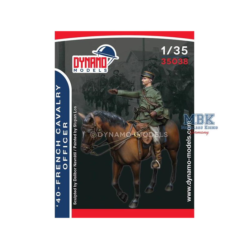 Figurini 1940 - French cavalry Officer