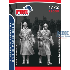 Figurini French Infantry On The March - 3 - 1:72